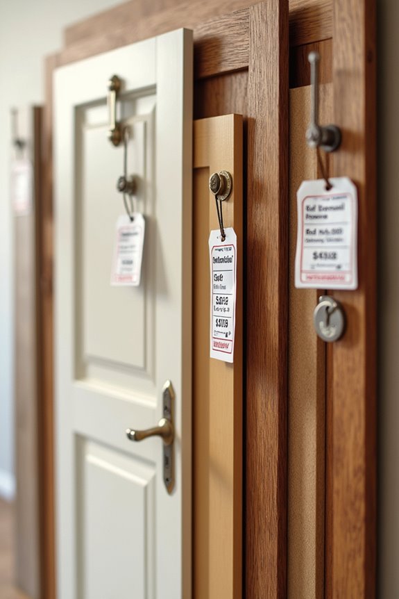 cost overview for door replacement
