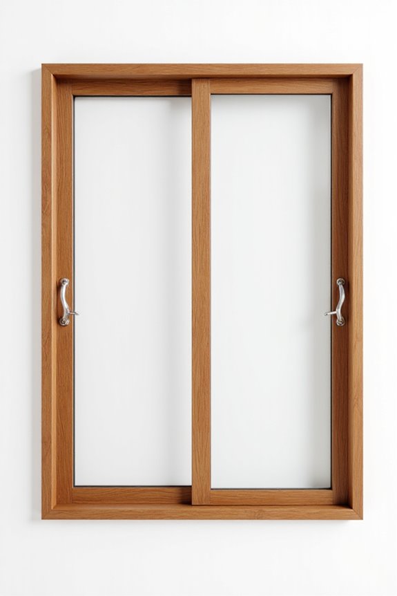 elegant functional wood windows