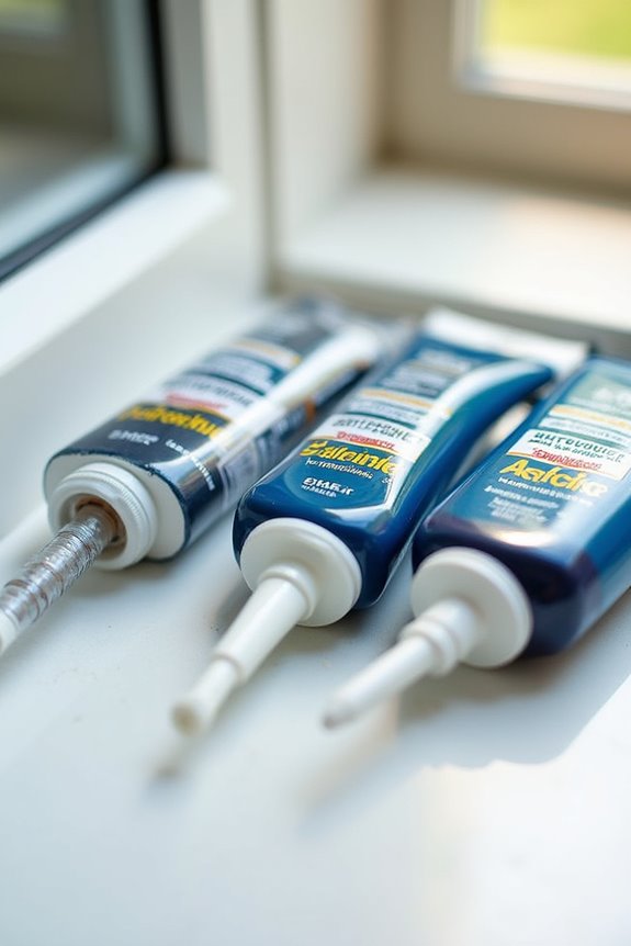 exterior window sealing materials