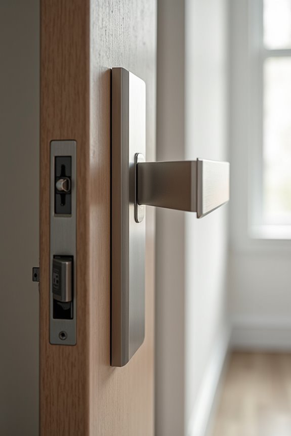 security material installation locks
